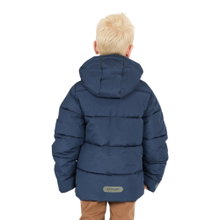Zigzag Winterjacke Lusano Puffer (wasserdicht, winddicht, wärmend dank Daunenfüllung) navyblau Kinder