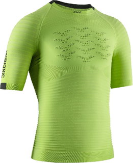 X-Bionic Laufshirt Running Effektor 4D (enganliegend) kurzarm limegrün Herren