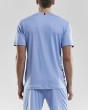 Craft Sport-Tshirt (Trikot) Squad Solid - lockere Schnitt, schnelltrocknend - hellblau Herren