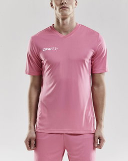 Craft Sport-Tshirt (Trikot) Squad Solid - lockere Schnitt, schnelltrocknend - pink Herren