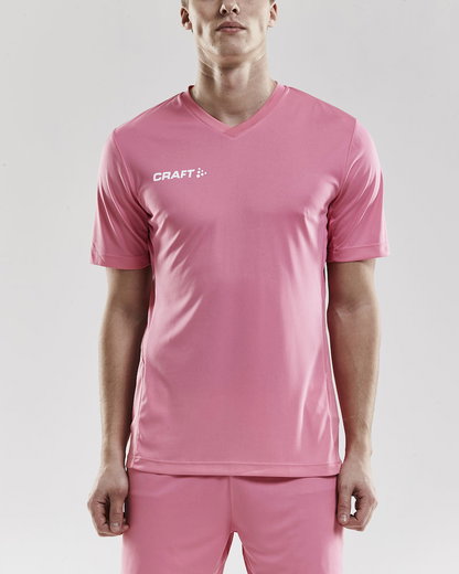 Craft Sport-Tshirt (Trikot) Squad Solid - lockere Schnitt, schnelltrocknend - pink Herren