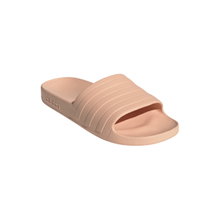 adidas swimming shoes Adilette Aqua 3-Stripes (Cloudfoam footbed, contoured EVA strap) light orange - 1 pair