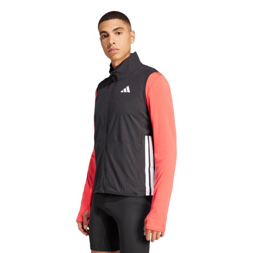 adidas Lauf-Trainingsweste Adizero WIND.RDY schwarz Herren
