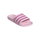 adidas Badeschuhe Adilette Aqua 3-Streifen (Cloudfoam Fußbett, vorgeformter EVA-Riemen) pink/violett - 1 Paar