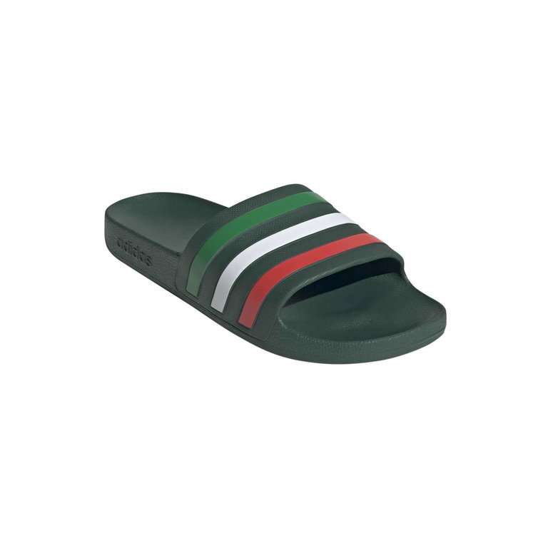 adidas Badeschuhe Adilette Aqua 3-Streifen dunkelgrün Herren - 1 Paar