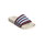 adidas Shower Slides Adilette 3-Stripes cream white/wine red men's
