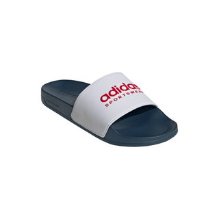 adidas Shower Adilette Sportswear Slippers (Cloudfoam Footbed) dark blue/white - 1 pair