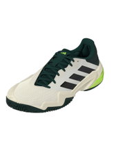 adidas Tennis Shoes Barricade 13 Allcourt/Stability 2025 white/green/lime yellow men's