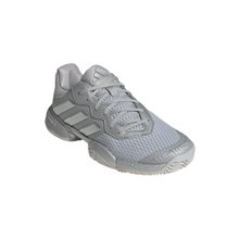 adidas buty tenisowe Barricade Allcourt 2025 srebrnoszare dziecięce