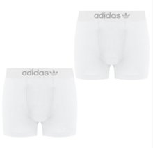 adidas Originals Comfort Flex White Boxer Shorts for Men 2-Pack