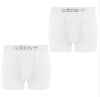 adidas Originals Comfort Flex White Boxer Shorts for Men 2-Pack