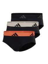 adidas Underwear Slip Brief Active Flex Cotton - multicoloured - 3 pieces