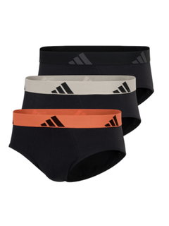 adidas Unterwäsche Slip Brief Active Flex Cotton - mehrfarbig - 3 Stück