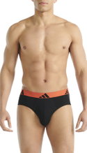 adidas Underwear Slip Brief Active Flex Cotton - multicoloured - 3 pieces