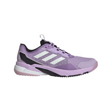 adidas Hallen-Indoorschuhe CrazyFlight 6 plum/weiss/schwarz Damen