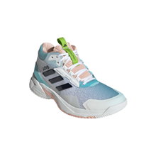 adidas Hallen-Indoorschuhe CrazyFlight 6 Mid weiss/blau Damen