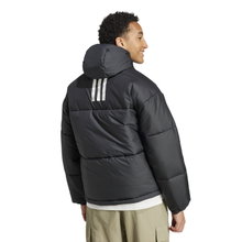 adidas Winterjacke BSC 3-Streifen Hooded Puffer schwarz Herren
