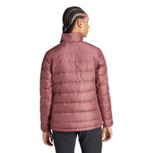 kurtka puchowa adidas Terrex Multi Light burgundowa damska