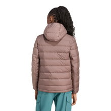 adidas Daunenjacke Terrex Multi Light Down CLIMAWARM Hooded braun Damen