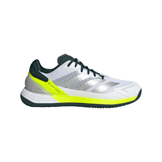 adidas Tennisschuhe Defiant Speed 2 Clay/Sandplatz weiss/grün/gelb Herren
