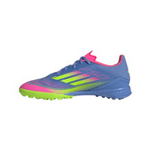 adidas Fussballschuhe F50 League TF (Kunstrasen,Hart-Aschenplätze) blau/pink/lime Herren