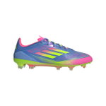 adidas Fussballschuhe F50 Pro FG (für feste Böden) blau/lucidpink/lime Herren
