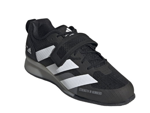 adidas Fitnessschuhe Adipower III (Gewichtheberschuh) schwarz/weiss/grau Herren