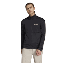 adidas Terrex Multi Light Fleece Jacket black men's