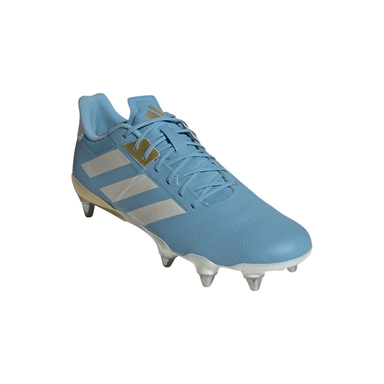 adidas Rugby Football Boots Kakari RS SG (for soft ground) blue/silver men's