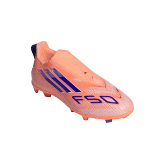 adidas Football Boots F50 League LL FG/MG (Artificial Turf, for Firm Ground) orange/blue Boys