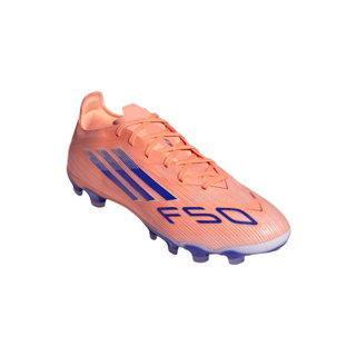 adidas Fussballschuhe F50 Pro MG (für Kunstrasen, Hart- und Aschenplätze) orange/blau Herren