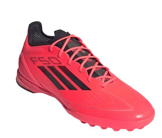adidas Fussballschuhe F50 Pro TF (für Kunstrasen, Hart- und Aschenplätze) rot/schwarz Herren
