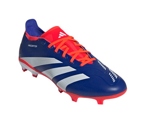 adidas Fussballschuhe Predator League FG für feste Böden (Naturrasen) dunkelblau/rot Herren