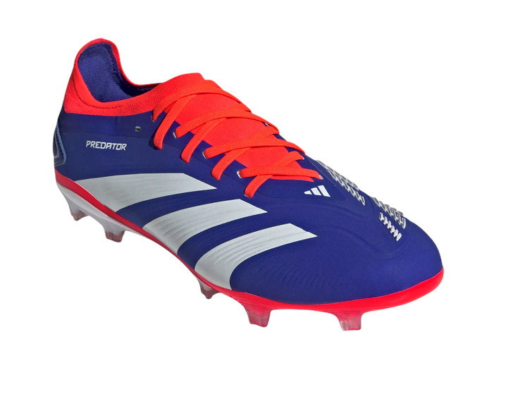 adidas Fussballschuhe Predator Pro FG für feste Böden (Naturrasen) dunkelblau/rot Herren