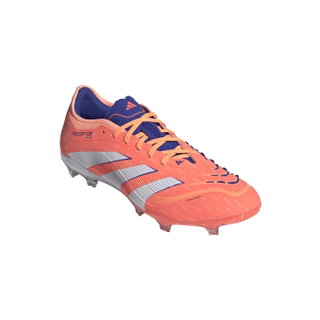 adidas Predator Pro FG football boots for firm ground (natural grass) coral red/white men's
