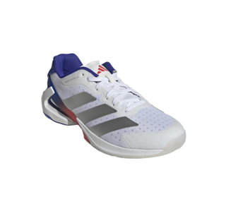 adidas Hallen-Indoorschuhe Adizero Counterblast weiss/silber/blau Herren