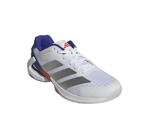 adidas Hallen-Indoorschuhe Adizero Counterblast weiss/silber/blau Herren