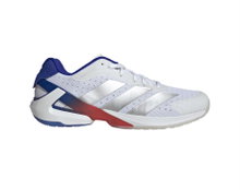 adidas indoor court shoes Adizero Counterblast white/silver/blue men's