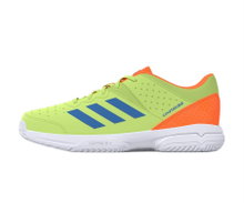 adidas Hallen-Indoorschuhe Court Stabil 2025 grün/orange Kinder