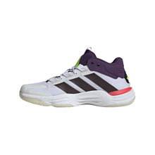 adidas Indoor Court Shoes Courtstabil (Basketball) white/purple men's