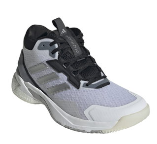 adidas Hallen-Indoorschuhe CrazyFlight 5 Mid weiss/silber/schwarz Damen