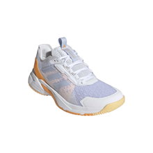 adidas Indoor Court Shoes CrazyFlight 6 white/silver/orange ladies