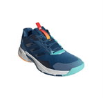 adidas Indoor Court Shoes CrazyFlight 6 dark blue/aqua/white men's
