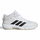 adidas Hallen-Indoorschuhe CrazyFlight 7 Mid weiss/schwarz Kinder