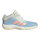 adidas Hallen-Indoorschuhe CrazyFlight 7 Mid blau/weiss Kinder