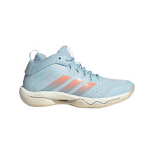 adidas Hallen-Indoorschuhe CrazyFlight 7 Mid hellblau/orange Damen