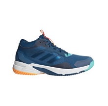 adidas Hallen-Indoorschuhe CrazyFlight Mid 6 dunkelblau/aqua Herren