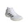 adidas Hallen-Indoorschuhe CrazyFlight Mid 7 weiss/silber Herren