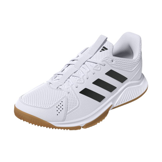 adidas Hallen-Indoorschuhe Court Flight weiss/schwarz Damen