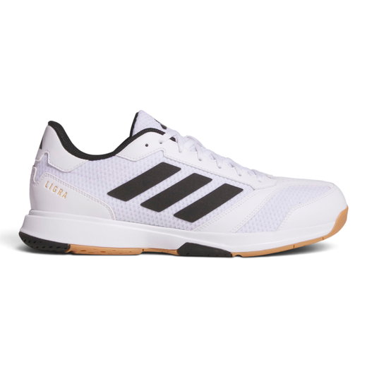 adidas Hallen-Indoorschuhe Ligra 8 weiss/schwarz Herren